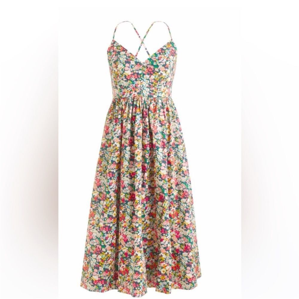 J. Crew X Liberty Thorpe Dress 0